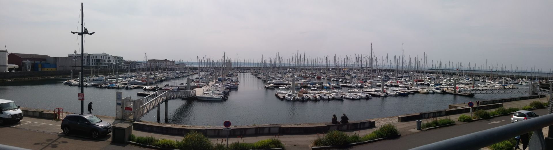 The marina in Brest